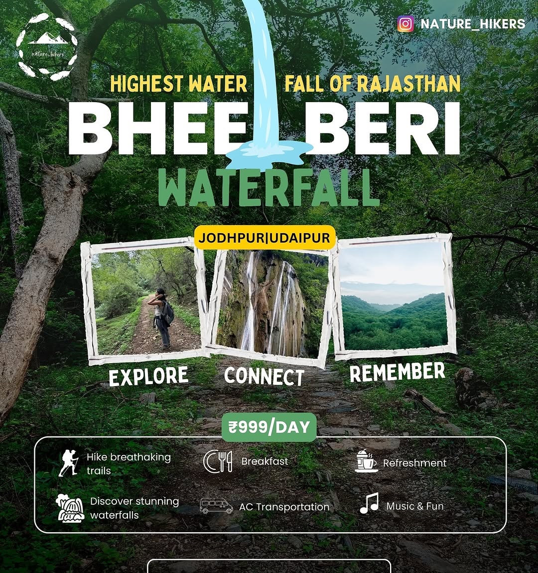 Bheel Beri Waterfall Trek